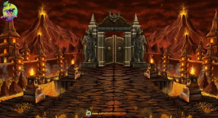 Yam Lok 2D Background for Animation | Animation Ki Duniya