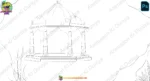 Underwater Jalmahal & Mermaid Kingdom Background (PSD + PNG) - Image 2