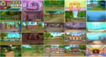 25 Background Bundle PSD – Royal Palace, Village, Forest, Cave & Underwater Backgrounds