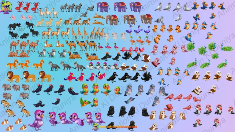 46+ Animated Animals & Birds FLA Pack – Fully Rigged Editable 2D Vector Characters