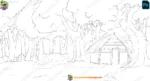 25 Background Bundle PSD – Royal Palace, Village, Forest, Cave & Underwater Backgrounds - Image 10