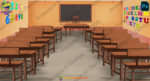 Indian Village Poor Room & Kitchen PSD Bundle – Layered 2D Cartoon House Interior Backgrounds - Image 3