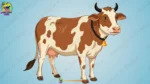 2D Cartoon Cow Character Vector Asset - Adobe Animate CC (.FLA) - Image 2