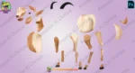 2D Cartoon Goat ( Bakri ) Character - Image 2