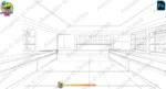 Luxury Gold Jewelry Shop Interior Background (PSD & PNG) - Image 2