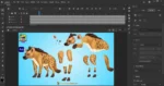 2D Cartoon Hyena Character - Image 2