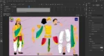 Indian King / Raja Character Rig in Green Attire - Image 2