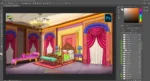 30 Background Bundle PSD – Royal Palace, Village, Hospital, School, Forest & Modern Interiors - Image 44