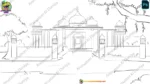 30 Background Bundle PSD – Royal Palace, Village, Hospital, School, Forest & Modern Interiors - Image 41