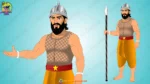 Royal Indian Soldier / Sainik 2D Character Rigged FLA File - Image 2