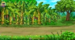 Banana Tree Orchard Cartoon Background PSD | Kele Ka Bagicha 2D Animation Background | Animation Ki Duniya