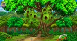 2D Grass Bird Nest Village Exterior Scene Asset Pack with Tree House & Forest (PSD/PNG)