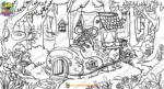 2D Cartoon Shoe House & Fantasy Boot Cottage PSD & PNG - Image 2