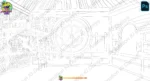 Birds Story Wooden Hut / Tree House Bedroom Interior Background (PSD & PNG) - Image 2