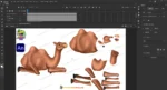 Cartoon Camel Character Vector Source File (FLA File) - Image 8