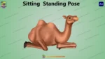Cartoon Camel Character Vector Source File (FLA File) - Image 6