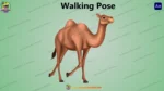 Cartoon Camel Character Vector Source File (FLA File) - Image 2