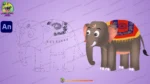 2D Cartoon Elephant ( Hathi ) Character Vector Asset - (.FLA) - Image 3