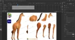 2D Cartoon Giraffe Character - Adobe Animate CC (.FLA) - Image 2