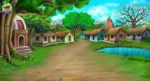 Haunted Village Night & day Background PSD | Indian Horror Story - Image 2