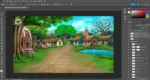 Haunted Village Night & day Background PSD | Indian Horror Story - Image 3