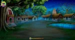 Haunted Village Night & day Background PSD | Indian Horror Story - Image 5