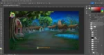 Haunted Village Night & day Background PSD | Indian Horror Story - Image 4