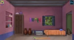 Indian Village House Interior Background(PSD & PNG)