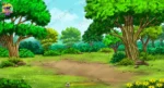 Jungle & Forest Path Background | Natural Forest & Woods Background(PSD & PNG)