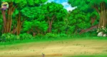 Jungle Background Dense Green Forest Jungle Background