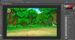 Jungle Background Dense Green Forest Jungle Background - Image 2