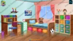 30 Background Bundle PSD – Royal Palace, Village, Hospital, School, Forest & Modern Interiors - Image 21