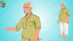 2D Moral Story Creator Pack – 20+ Fully Rigged Animated Characters + 25 PNG Backgrounds - Image 21