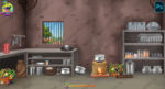 Indian Village Poor Room & Kitchen PSD Bundle – Layered 2D Cartoon House Interior Backgrounds - Image 25