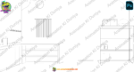 Indian Village Poor Room & Kitchen PSD Bundle – Layered 2D Cartoon House Interior Backgrounds - Image 24