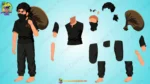 2D Moral Story Creator Pack – 20+ Fully Rigged Animated Characters + 25 PNG Backgrounds - Image 27