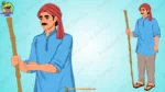 2D Moral Story Creator Pack – 20+ Fully Rigged Animated Characters + 25 PNG Backgrounds - Image 53