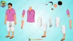 2D Moral Story Creator Pack – 20+ Fully Rigged Animated Characters + 25 PNG Backgrounds - Image 49
