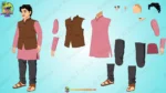 2D Moral Story Creator Pack – 20+ Fully Rigged Animated Characters + 25 PNG Backgrounds - Image 61